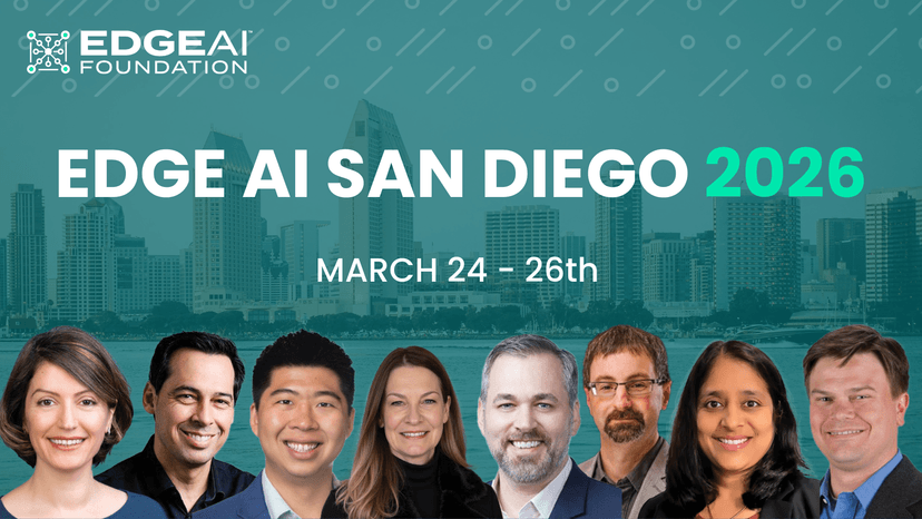 Call for Presentations & Posters: EDGE AI San Diego 2026