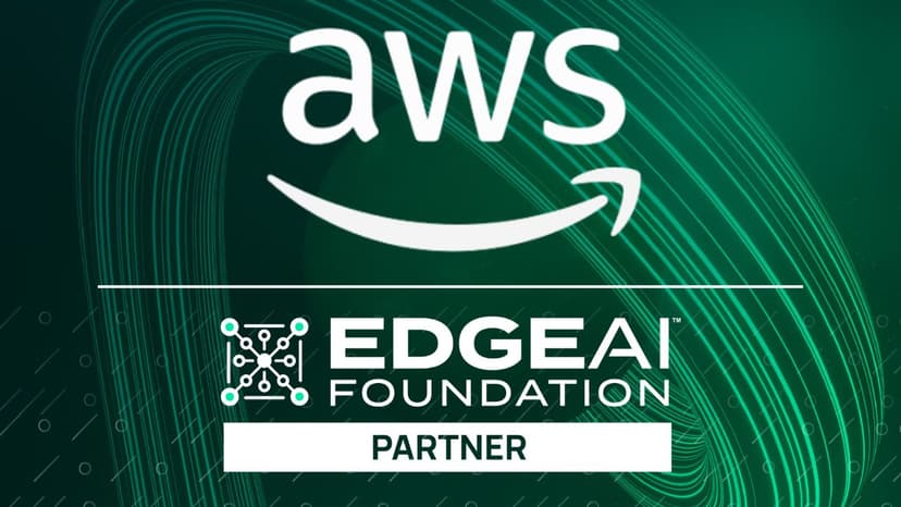 EDGE AI FOUNDATION welcomes AMAZON WEB SERVICES (AWS) as a Leadership Partner to Accelerate Cloud-To-Edge and Physical AI Innovation