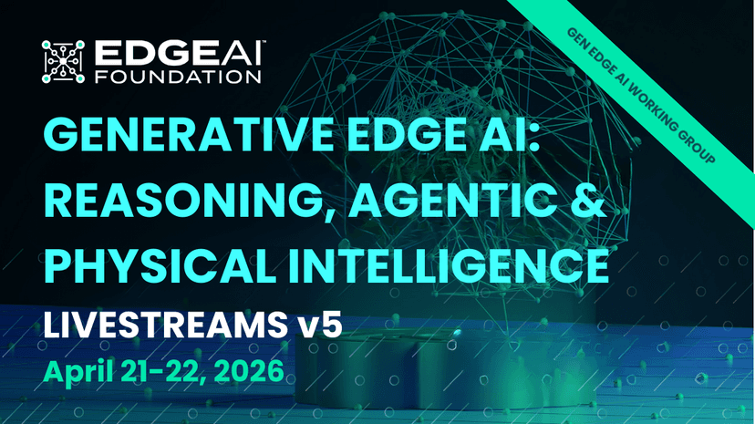 Call for Presentations: v5 Generative Edge AI Forum